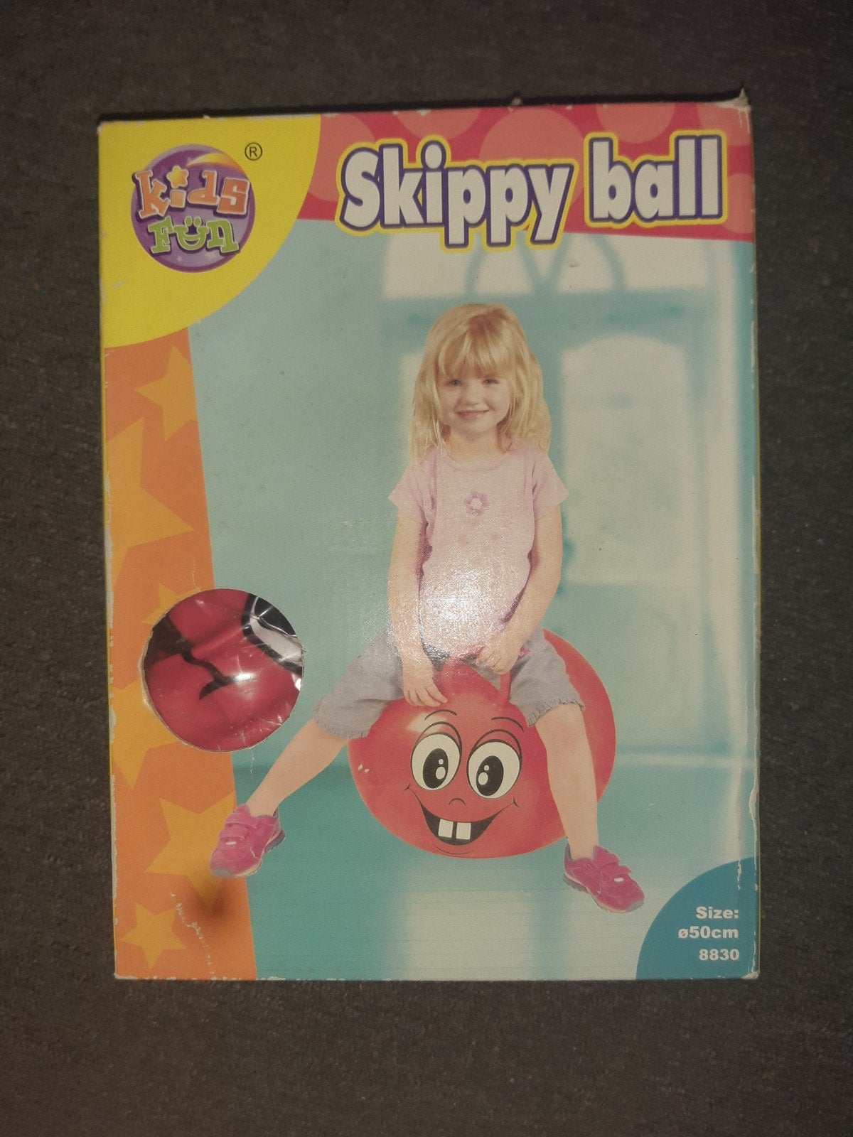 Skippybal 50cm - Plezier voor Jong en Oud, Ophalen of Verzenden, Gebruikt, Jongen of Meisje