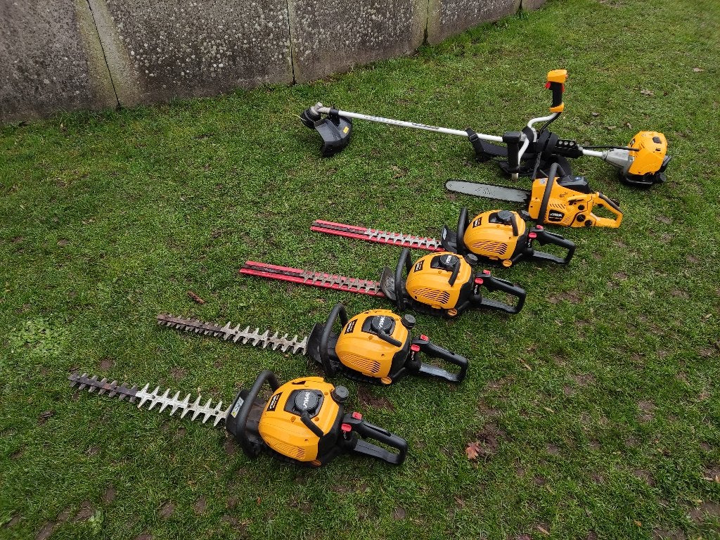 6 STIGA machines (bosmaaier, kettingzaag, etc. (ingeruild)), Ophalen, Benzine, Gebruikt, Stiga