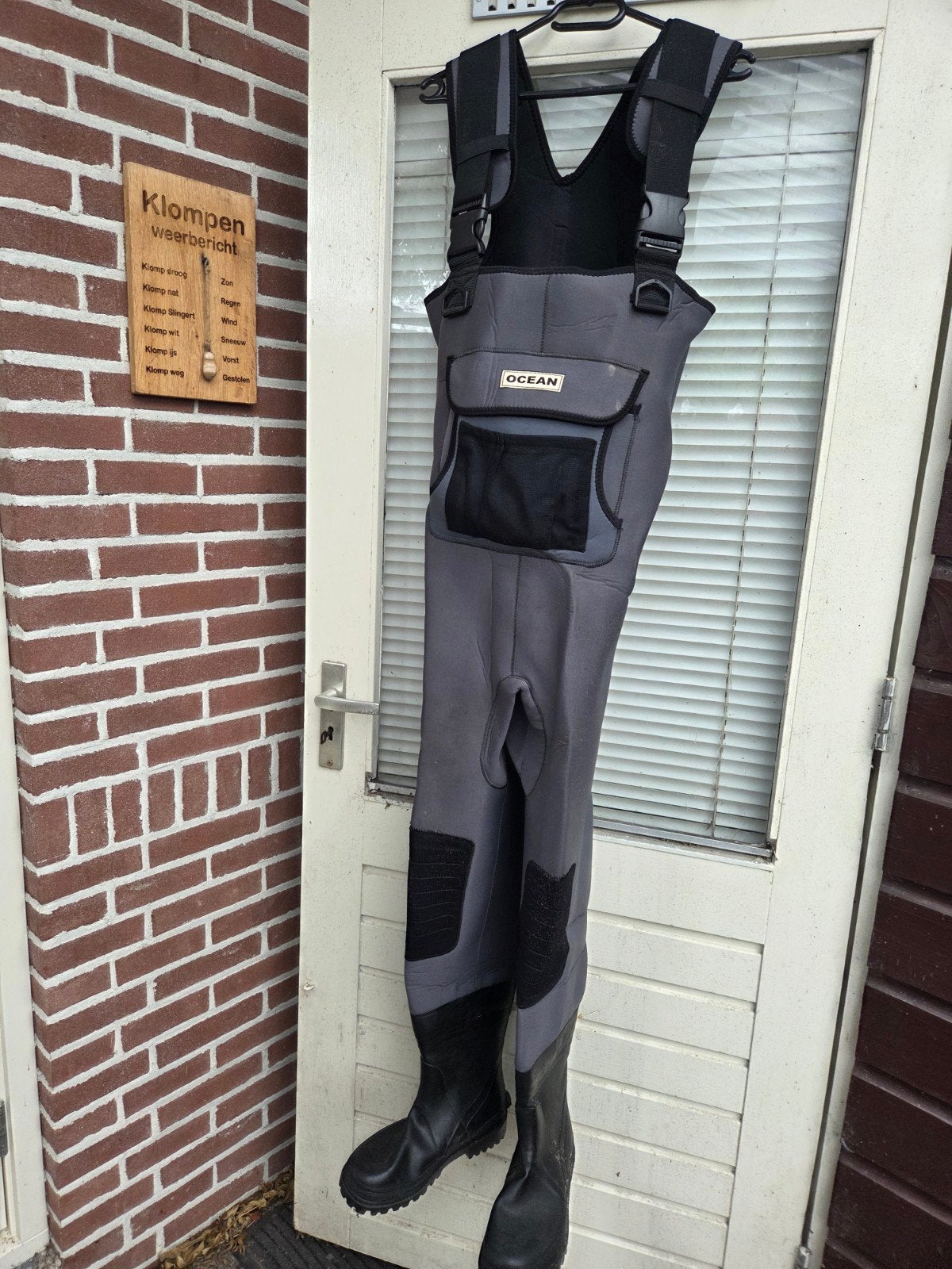 Ocean waadpak met laarzen - Maat 39, Watersport en Boten, Overige typen, Ophalen of Verzenden, Zo goed als nieuw, Dame of Heer