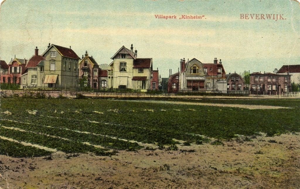 Villapark Kinheim. - Beverwijk. - B-keus - gelopen, Ophalen of Verzenden, Voor 1920, Gelopen, Noord-Holland