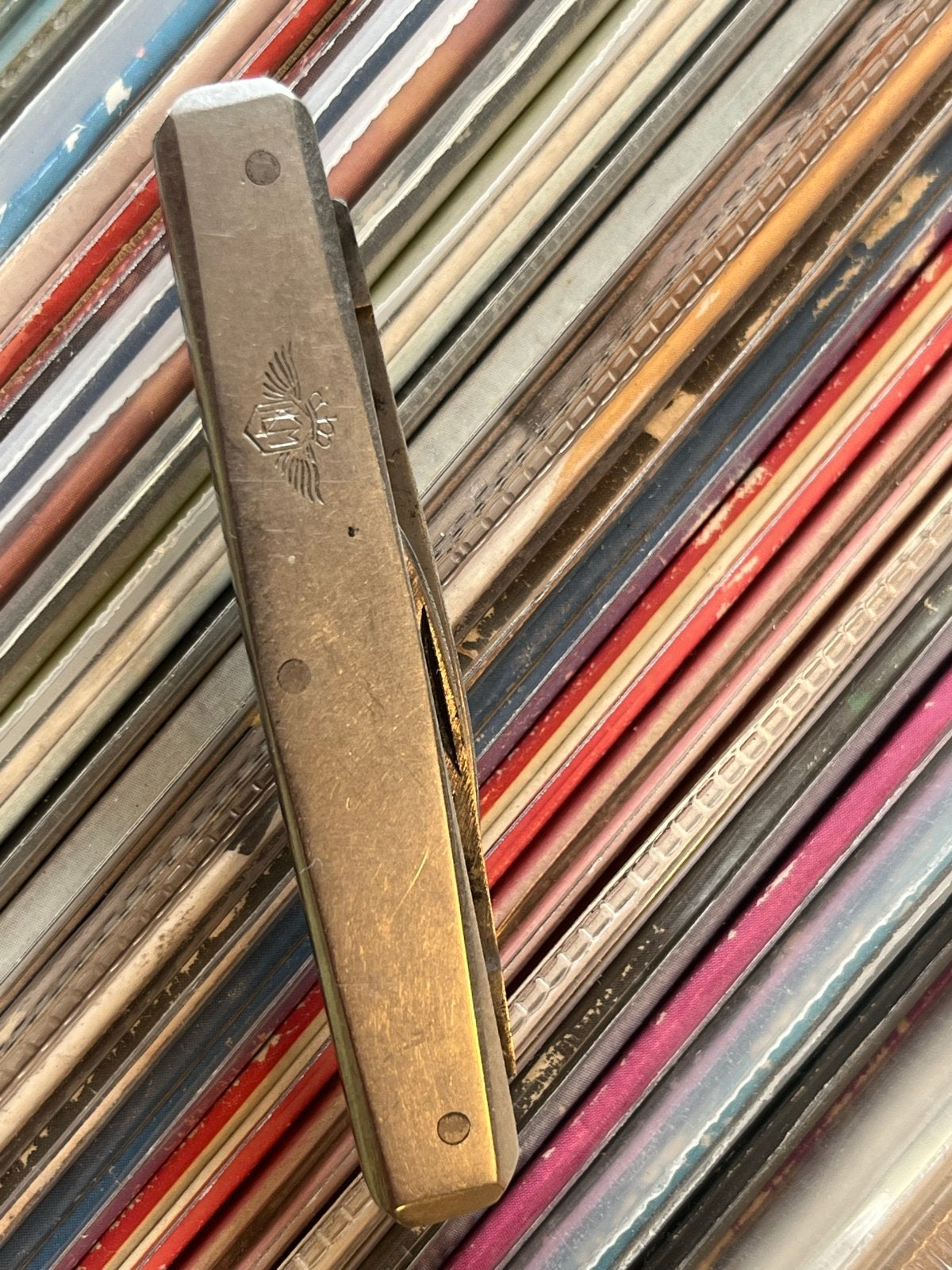 Vintage zakmes met KLM-gravure, Ophalen