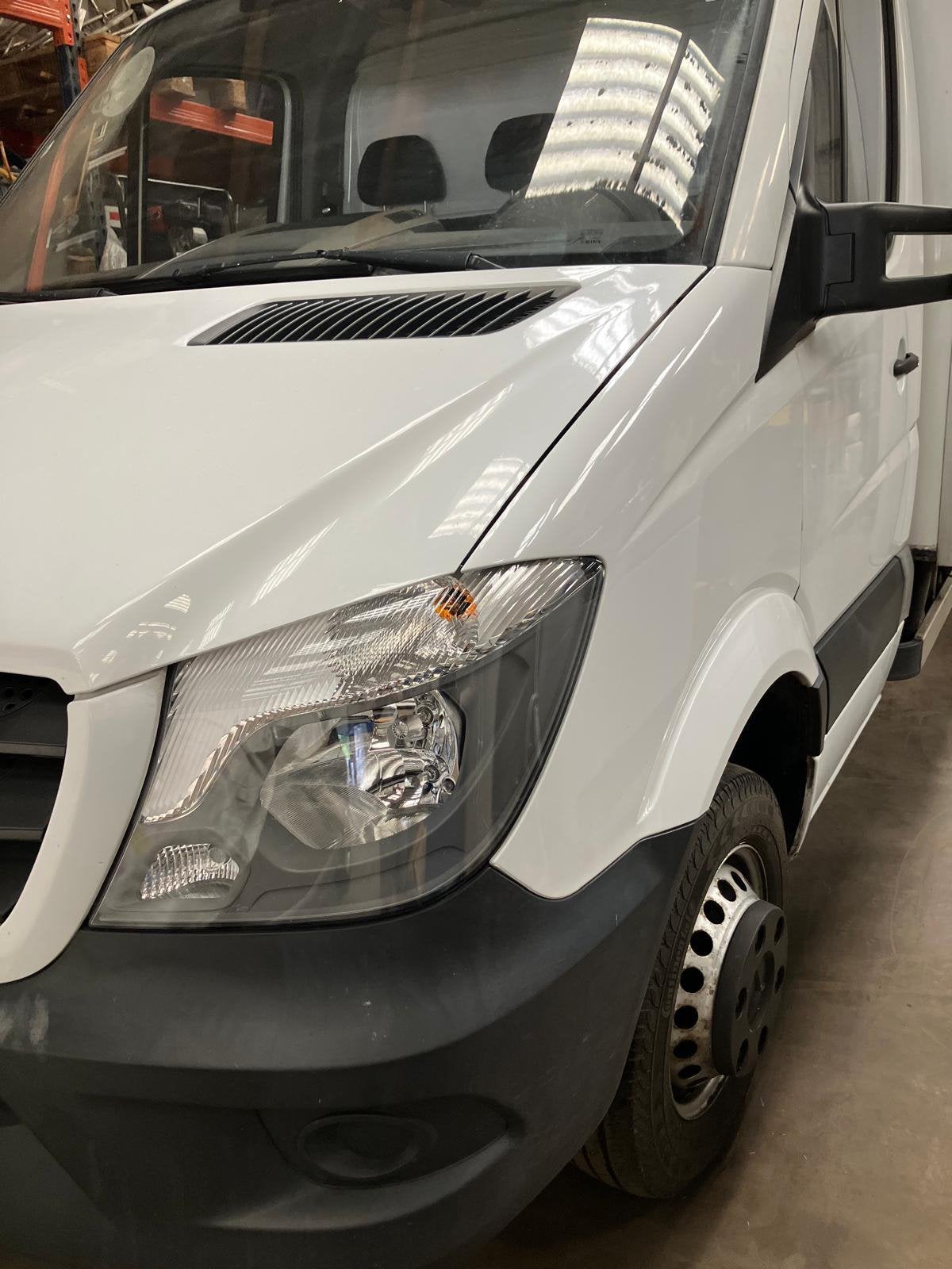 Mercedes sprinter 513 cdi 2013 bakwagen meubelbak klep, 2680 kg, Euro 5, Stof, Zwart