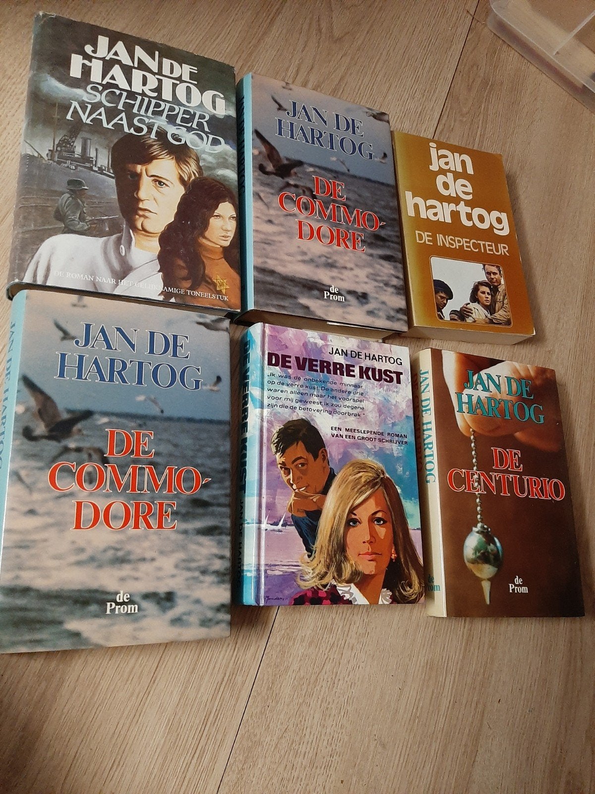 Jan de Hartog, boeken, Boeken, Ophalen, Gelezen, Noord-Brabant