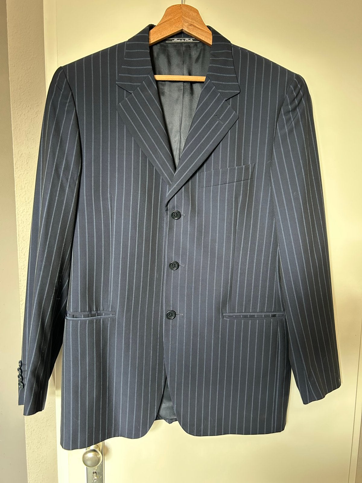 Alveare Reda Super 100's Blazer maat 48 - Made in Italy, Ophalen of Verzenden, Zo goed als nieuw, Maat 48/50 (M), Blauw