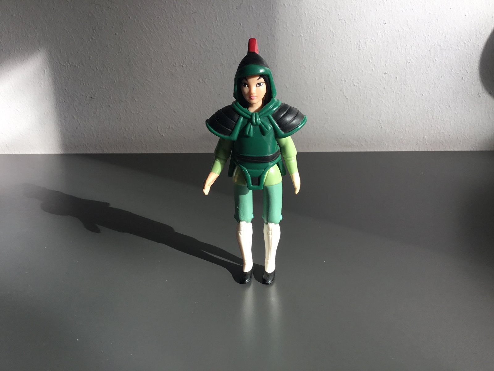 Vintage Mulan actiefiguur - Disney speelgoed, Ophalen of Verzenden, Gebruikt