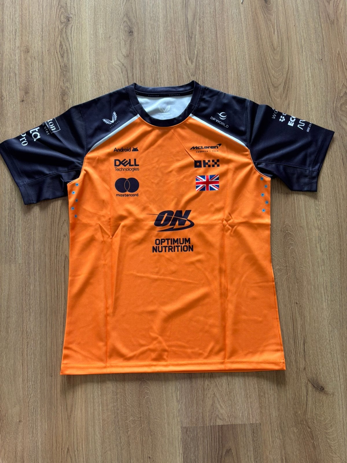 McLaren F1-T-shirt, Lando, Maat 52/54 (L), Overige typen, Nieuw, Oranje