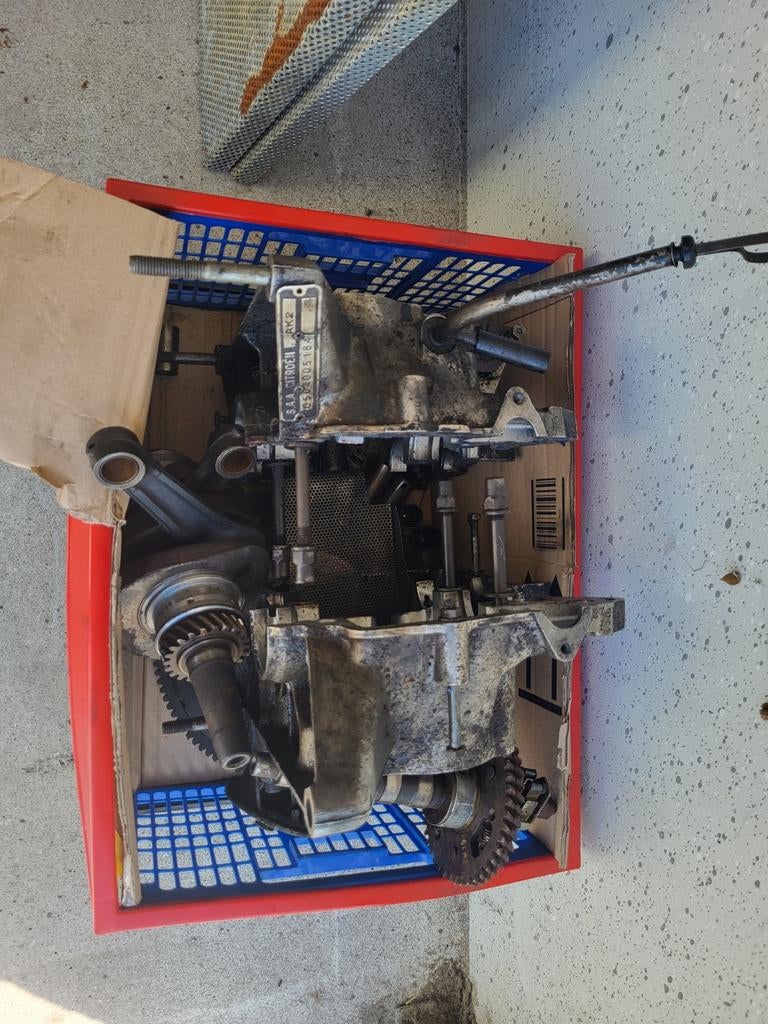 Motorcarter 2cv6, Auto-onderdelen, Motor en Toebehoren, Ophalen of Verzenden, Gebruikt, Citroën