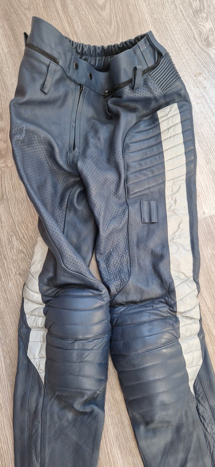 damen leather lederen motorbroek maat 50 / 52, Motoren, Kleding | Motorkleding, Ophalen of Verzenden, Broek | leer