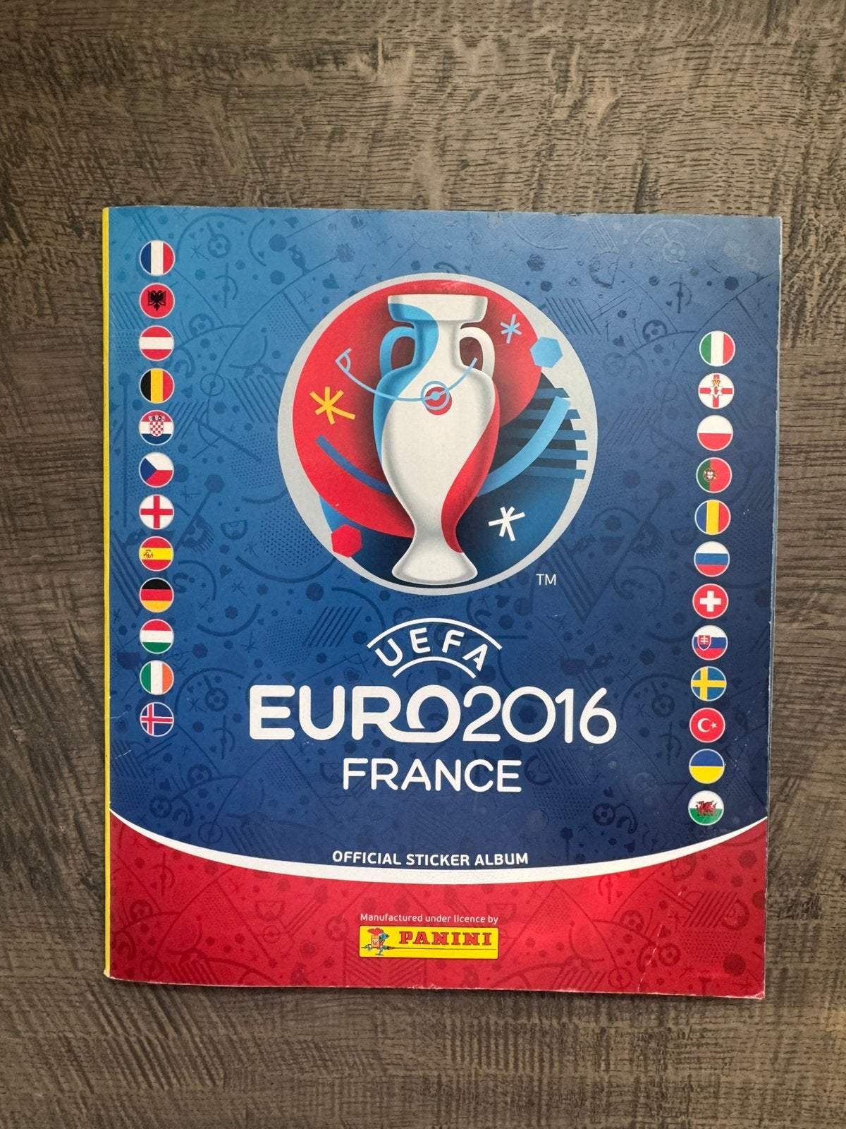 Panini Voetbal EK 2016 Sticker album Franse editie compleet, Ophalen of Verzenden, Zo goed als nieuw, Sticker
