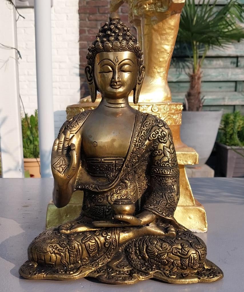 Buddha,Nepalese Boeddha beeld,Yagya-gewaad, Ophalen, Gebruikt