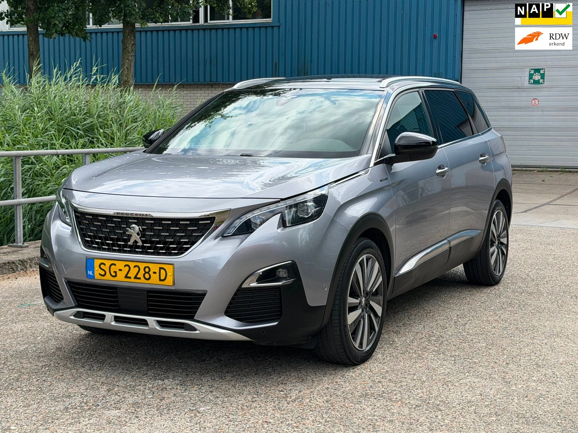 Peugeot 5008 1.2 PureTech GT-Line PANO! Navi! Camera! NAP! A, Voorwielaandrijving, Gebruikt, Euro 6, 1199 cc