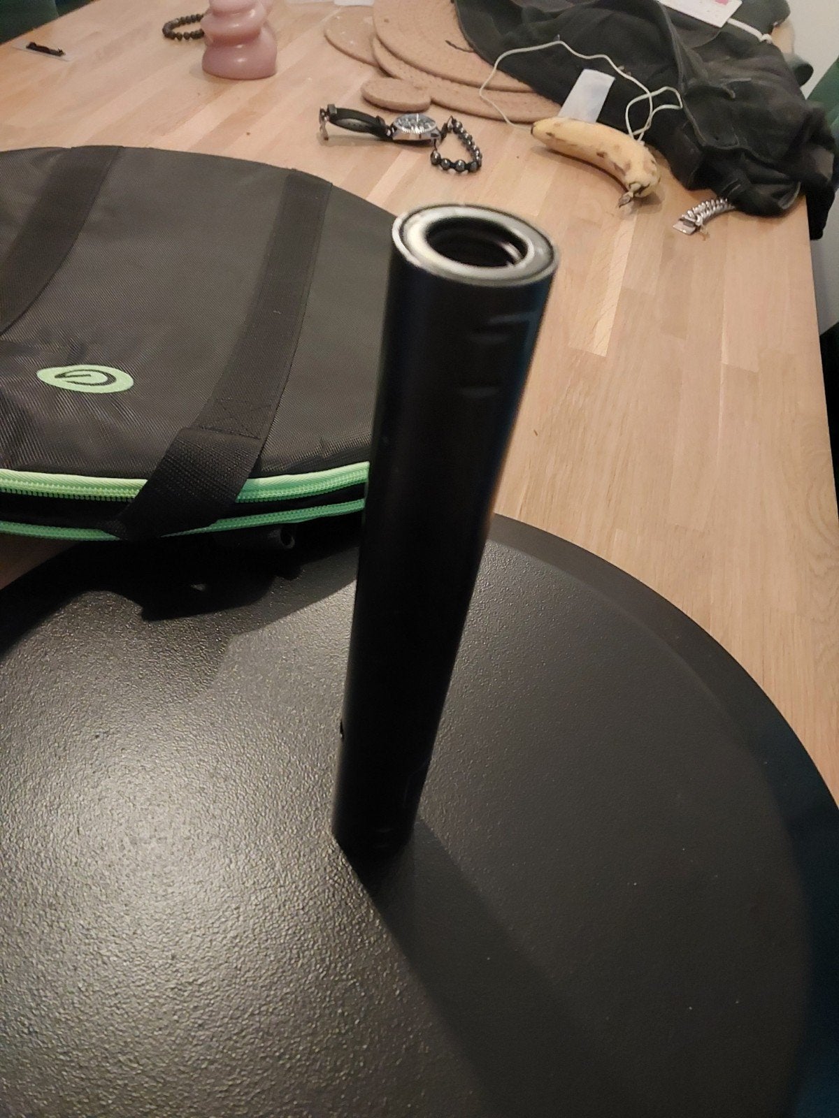 2x Gravity GSP2332B Speakerstandaard met ronde voet, Ophalen