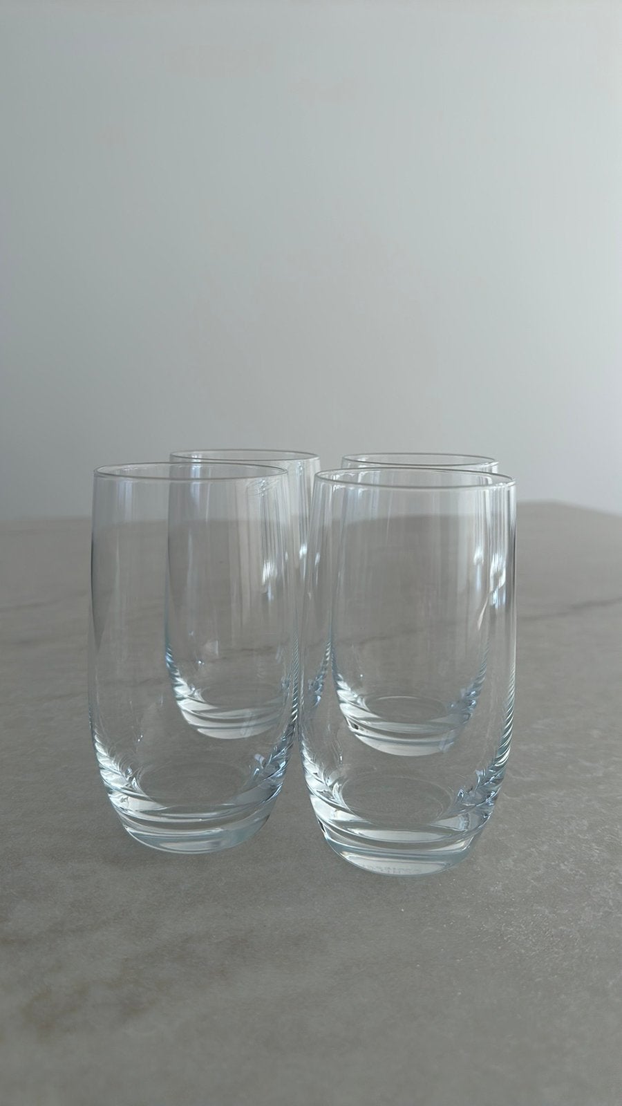 Schott Zwiesel glazen 4 stuks, Verzamelen, Ophalen of Verzenden, Nieuw, Frisdrankglas