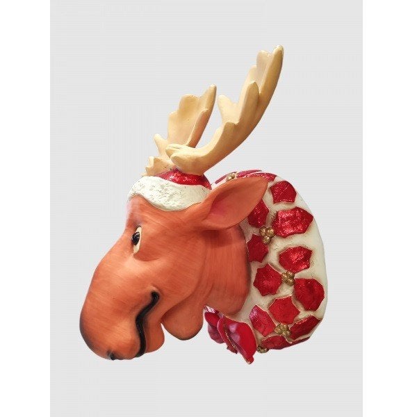 Funny Reindeer Head – Rendier Hoogte 55 cm, Ophalen, HorecaBeelden, Nieuw, HorecaBeelden