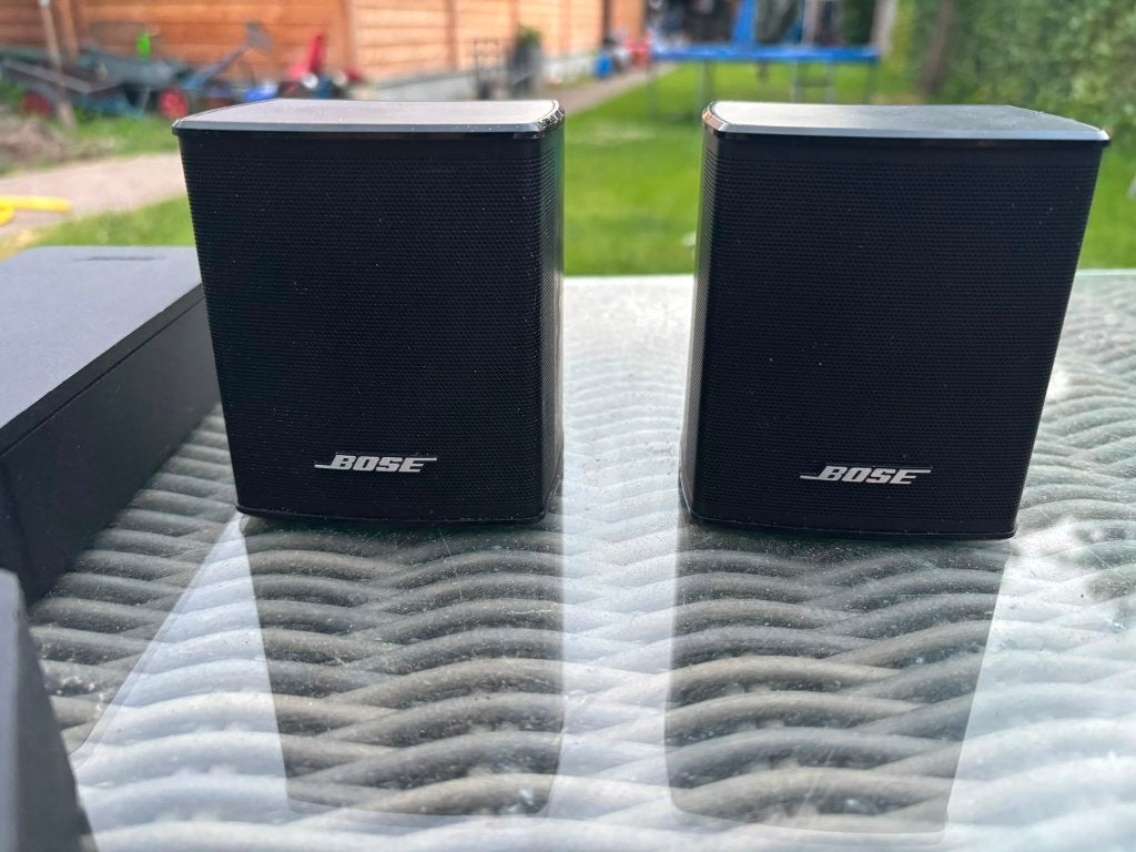 Bose surround speakers, Audio, Tv en Foto, Luidsprekers, Zo goed als nieuw, Surroundset, Minder dan 60 watt, Bose, Geschikt voor surround/home cinema