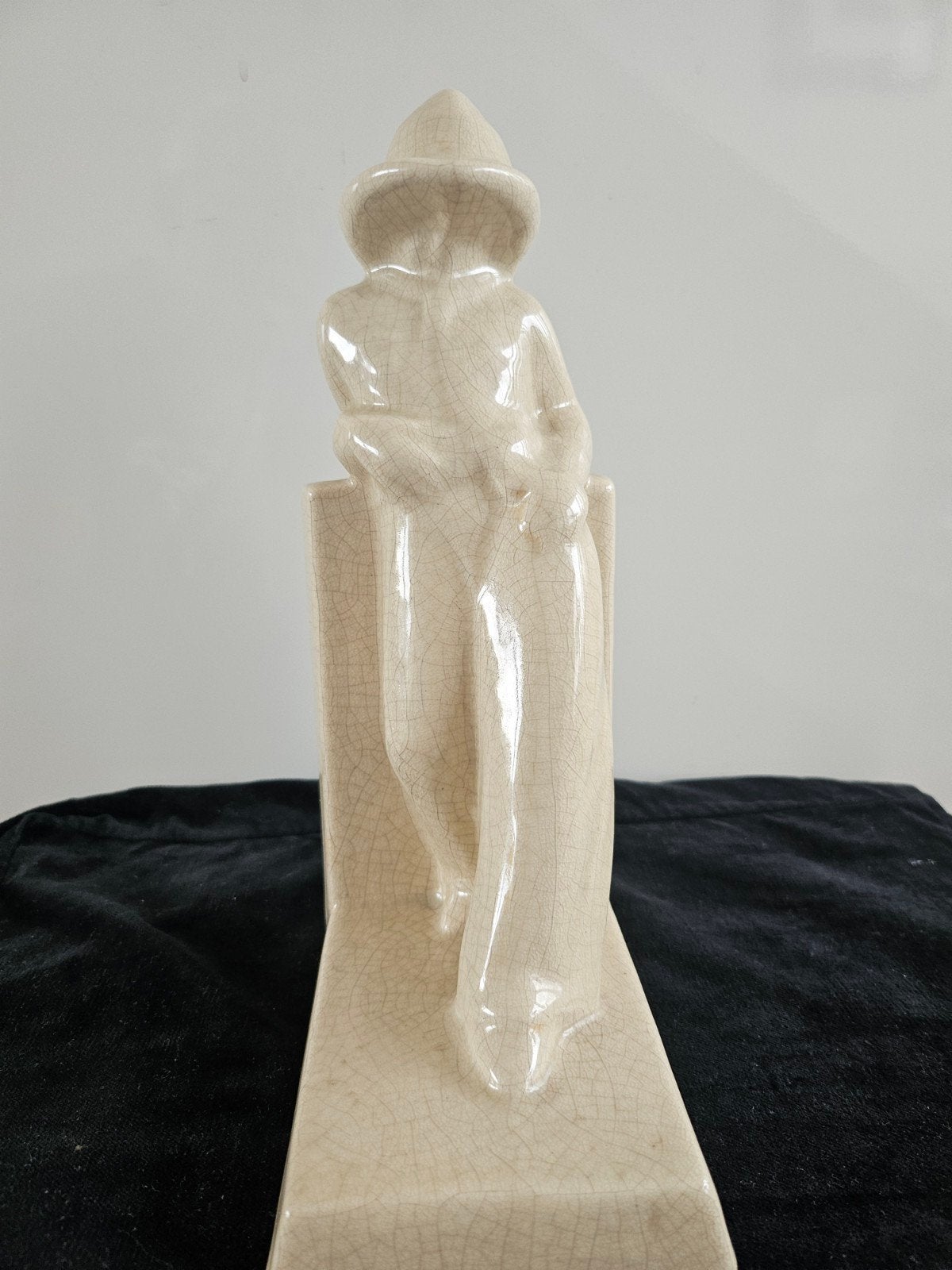 Art Deco AMC Geglazuurde sculpture, Antiek en Kunst, Geglazuurd, Verzenden, Art deco, 20 - 50 cm