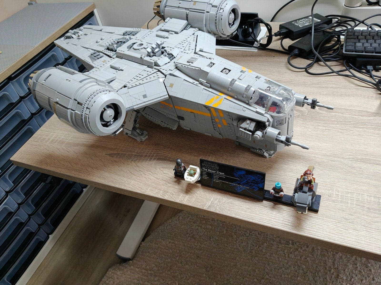 Lego UCS Razor Crest, Kinderen en Baby's, Speelgoed | Duplo en Lego, Ophalen, Inclusief minifiguren, Star Wars, Lego