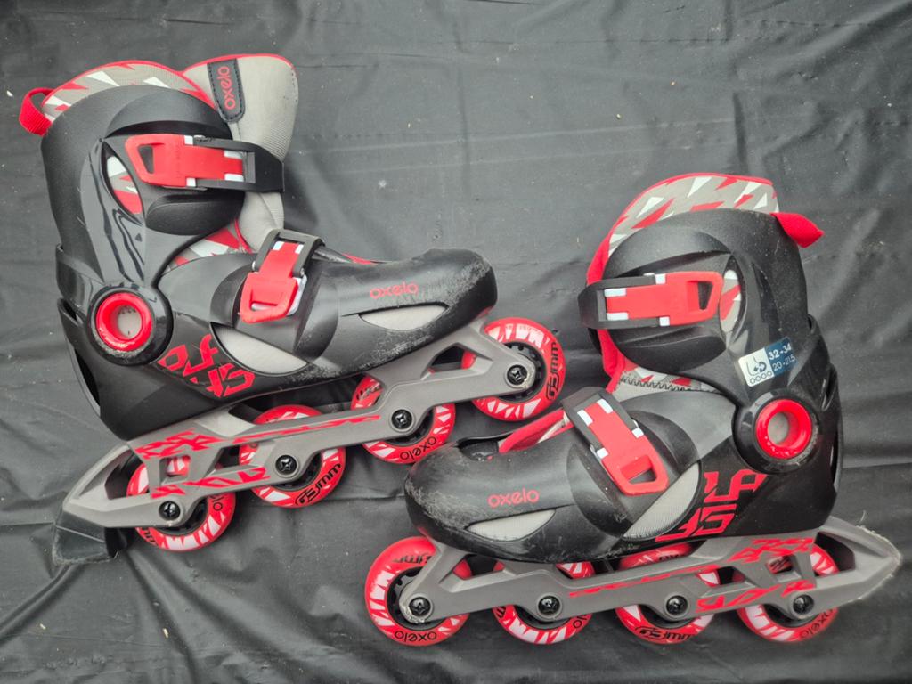 Oxelo Inline Skates - Verstelbaar Maat 32-34, Sport en Fitness, Skeelers, Ophalen of Verzenden