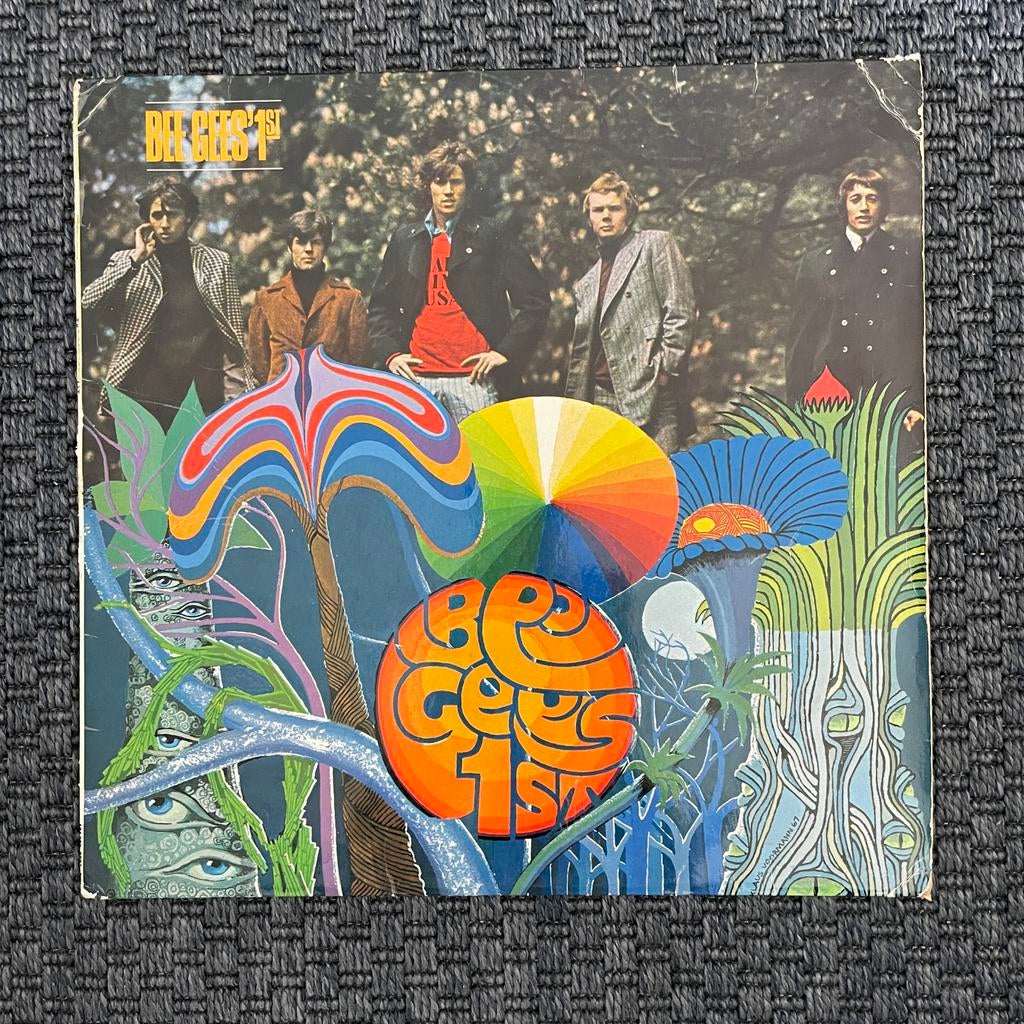 Bee Gees 1st LP, Cd's en Dvd's, Vinyl | Pop, Gebruikt, Originele persing, Ophalen of Verzenden, 12 inch