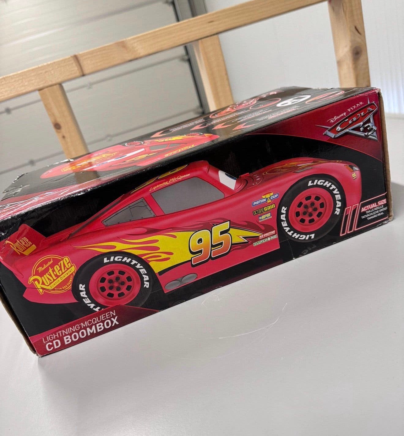 Disney Pixar CARS Lightning McQueen Cd-speler Boombox NIEUW, P, P, Ophalen of Verzenden, P