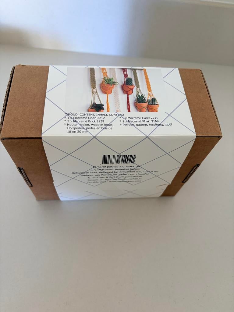 I Love Macramé Botanic Hanger - Ongeopende verpakking, Textiel, Nieuw, Meerkleurig, Overige merken