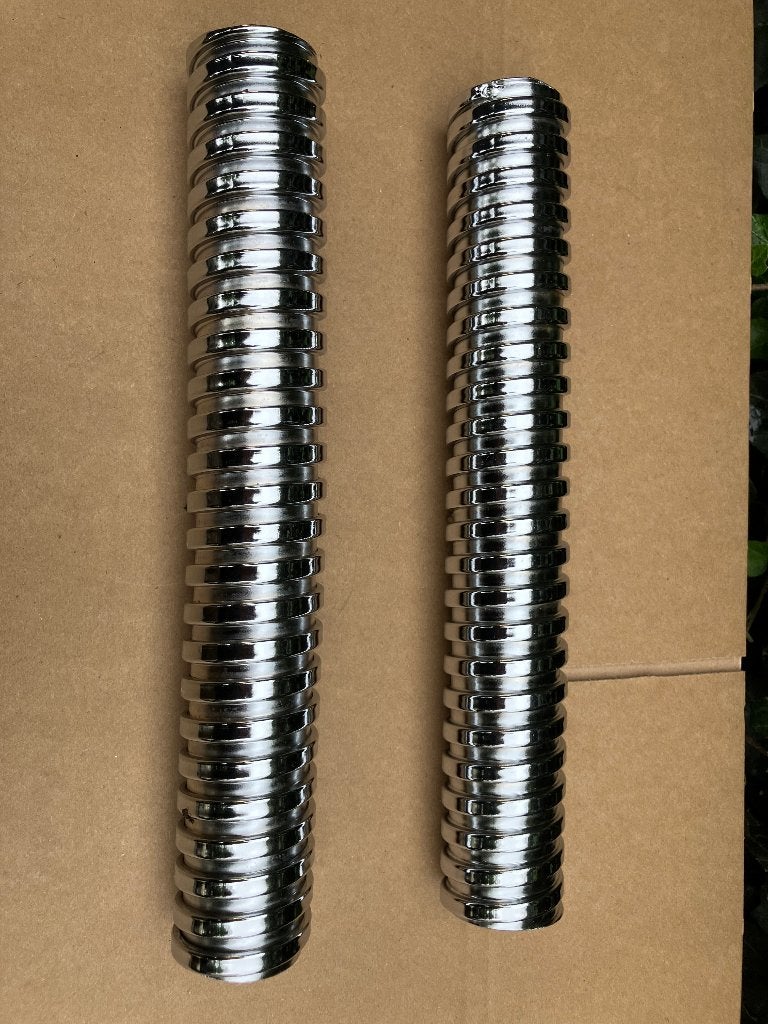 Panhead Knuckelhead Fleathead Flexibele uitlaat cover chroom, Verzenden, Nieuw