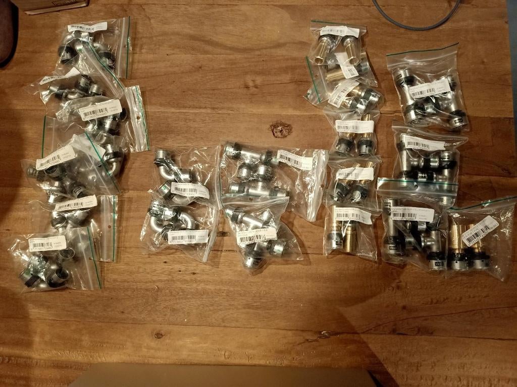 Partij Viega smartpress perskoppelingen, Overige typen, Nieuw, Ophalen of Verzenden, Minder dan 50 mm
