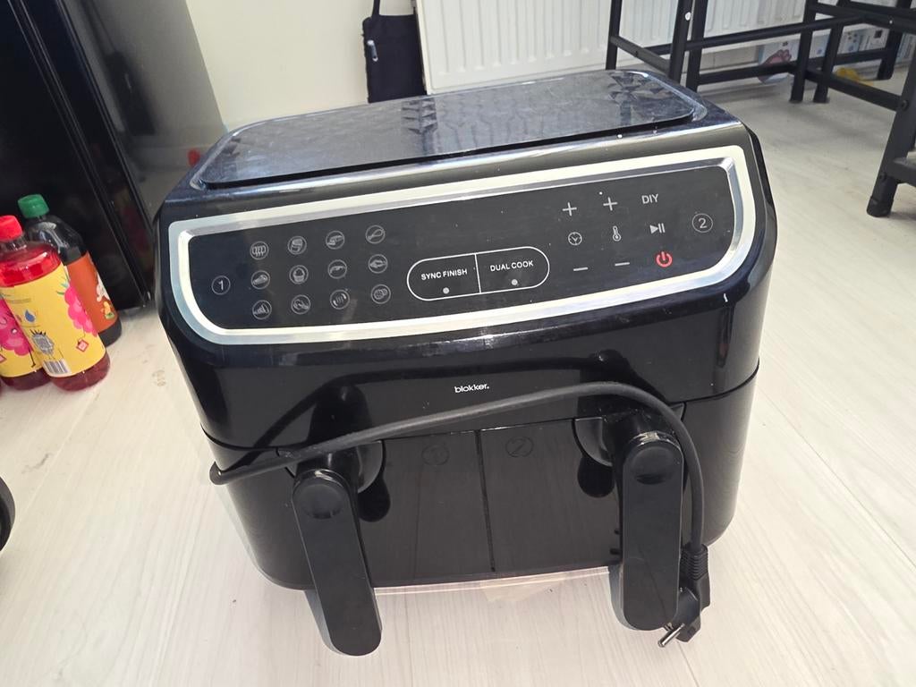 Blokker dubbele airfryer, Ophalen of Verzenden