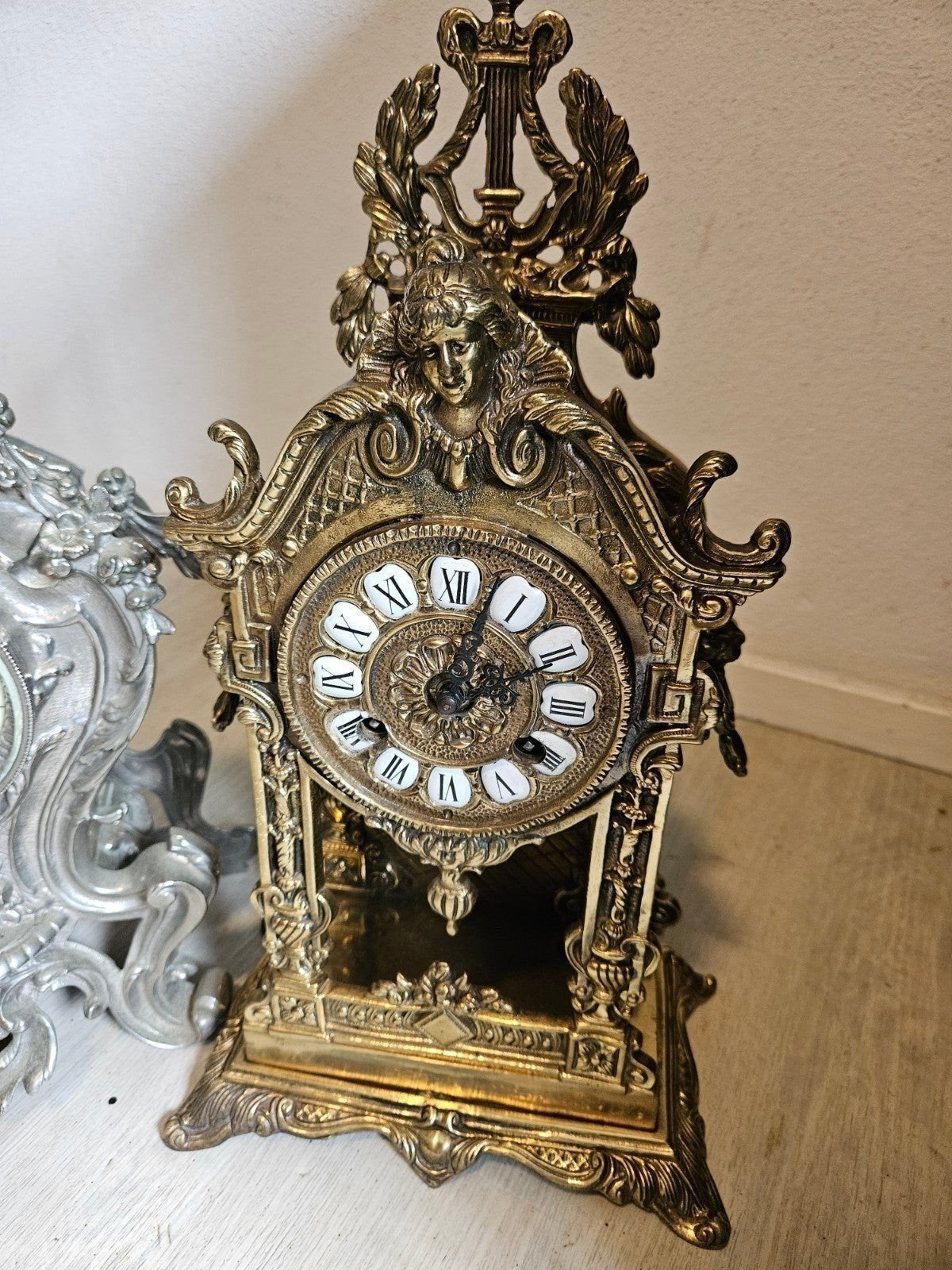 pendule brons, Ophalen of Verzenden