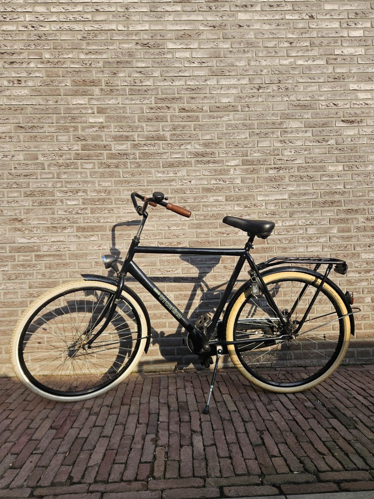 Zeer nette Cortina herenfiets 28 inch, Terugtraprem, Zo goed als nieuw, 57 tot 61 cm, Ophalen