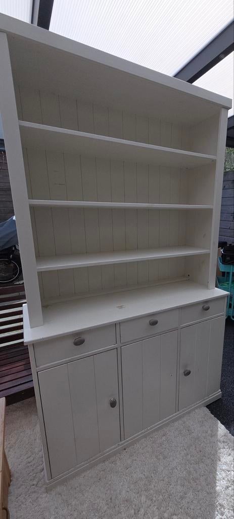 Witte buffetkast. Gratis alleen vandaag, Gebruikt, Ophalen of Verzenden, 150 tot 200 cm, 25 tot 50 cm