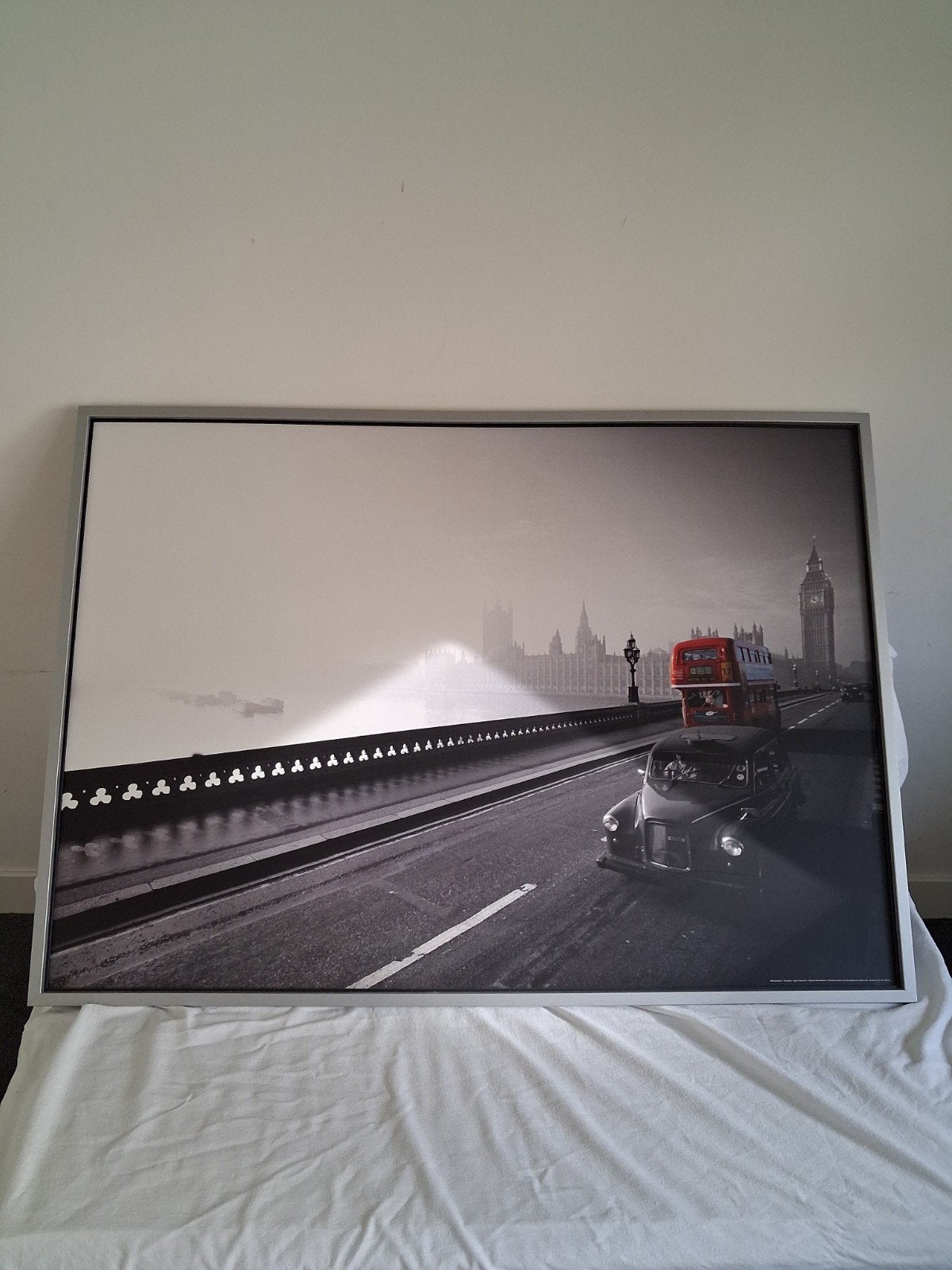Ikea grote poster in lijst, Ophalen, Met lijst, Deurposter of groter, Rechthoekig Liggend