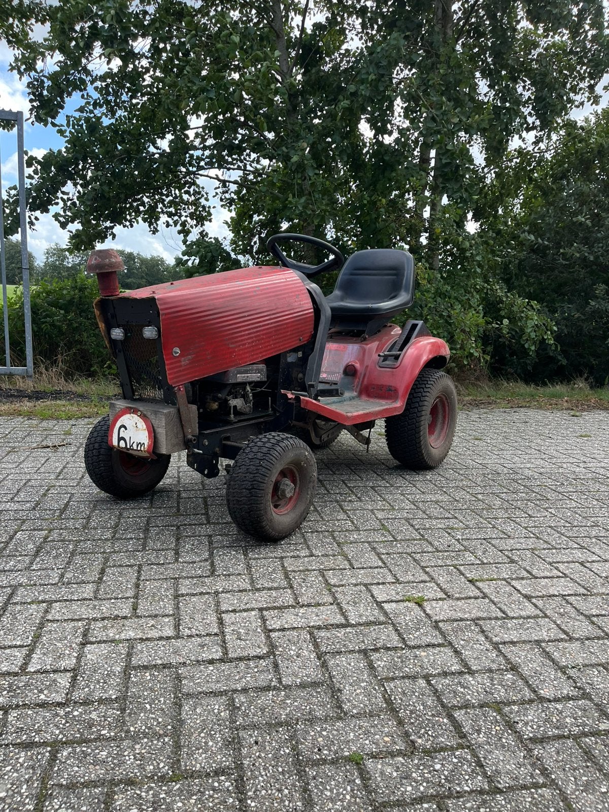 Tekoop aangeboden zitmaaier trekkertje, Ophalen, Gebruikt