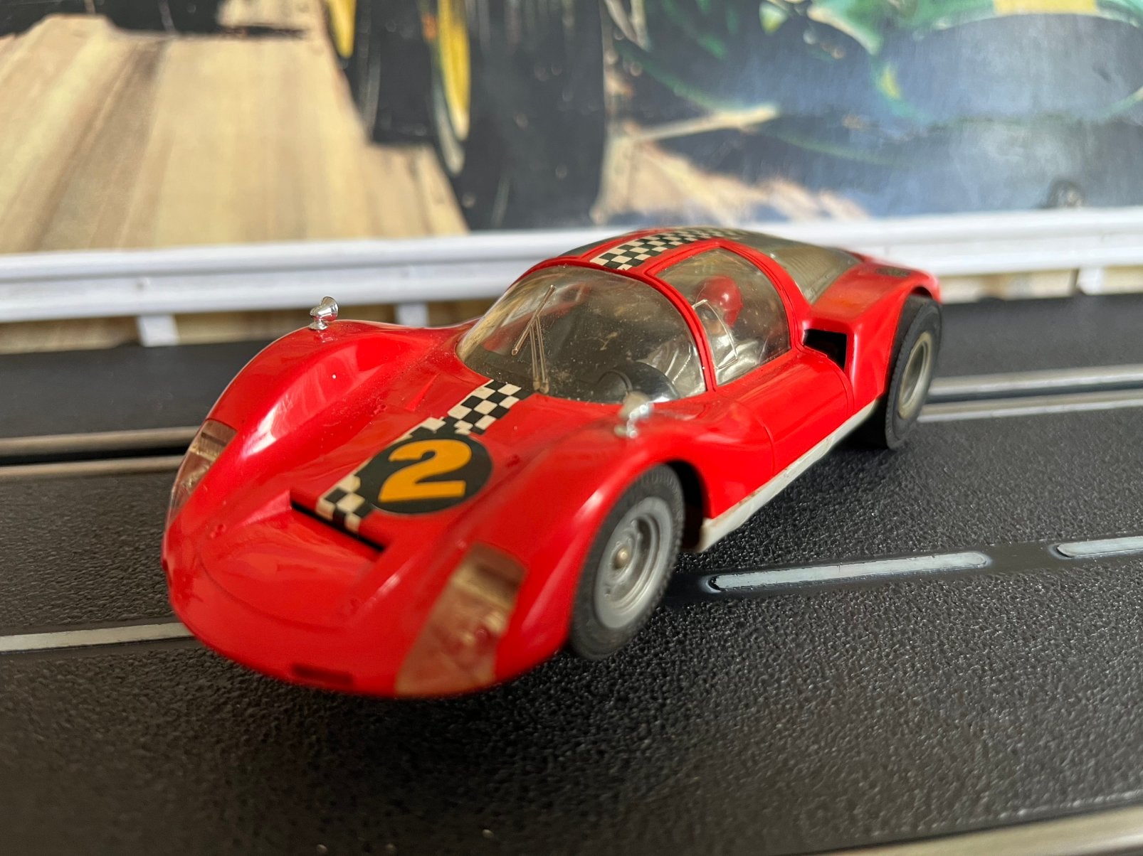 Fleischmann Porsche Carrera 6 Slot Car Racebaan Auto, Kinderen en Baby's, Speelgoed | Racebanen, Ophalen of Verzenden, Zo goed als nieuw