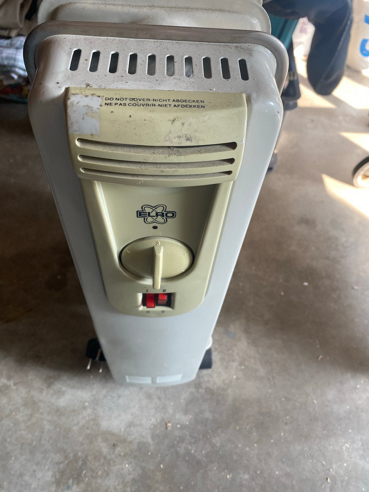 ELRO olieradiator - Draagbare verwarming, Ophalen, Gebruikt, Kachel, 60 tot 150 cm