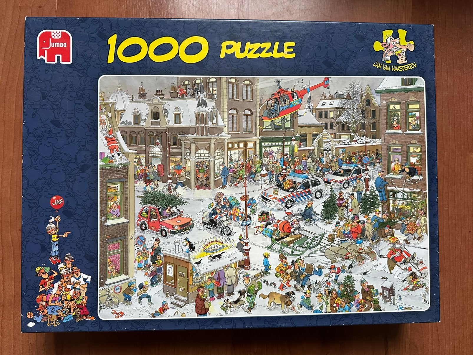 Jan van Haasteren puzzel 1000 stukjes, Ophalen of Verzenden, 500 t/m 1500 stukjes, Zo goed als nieuw