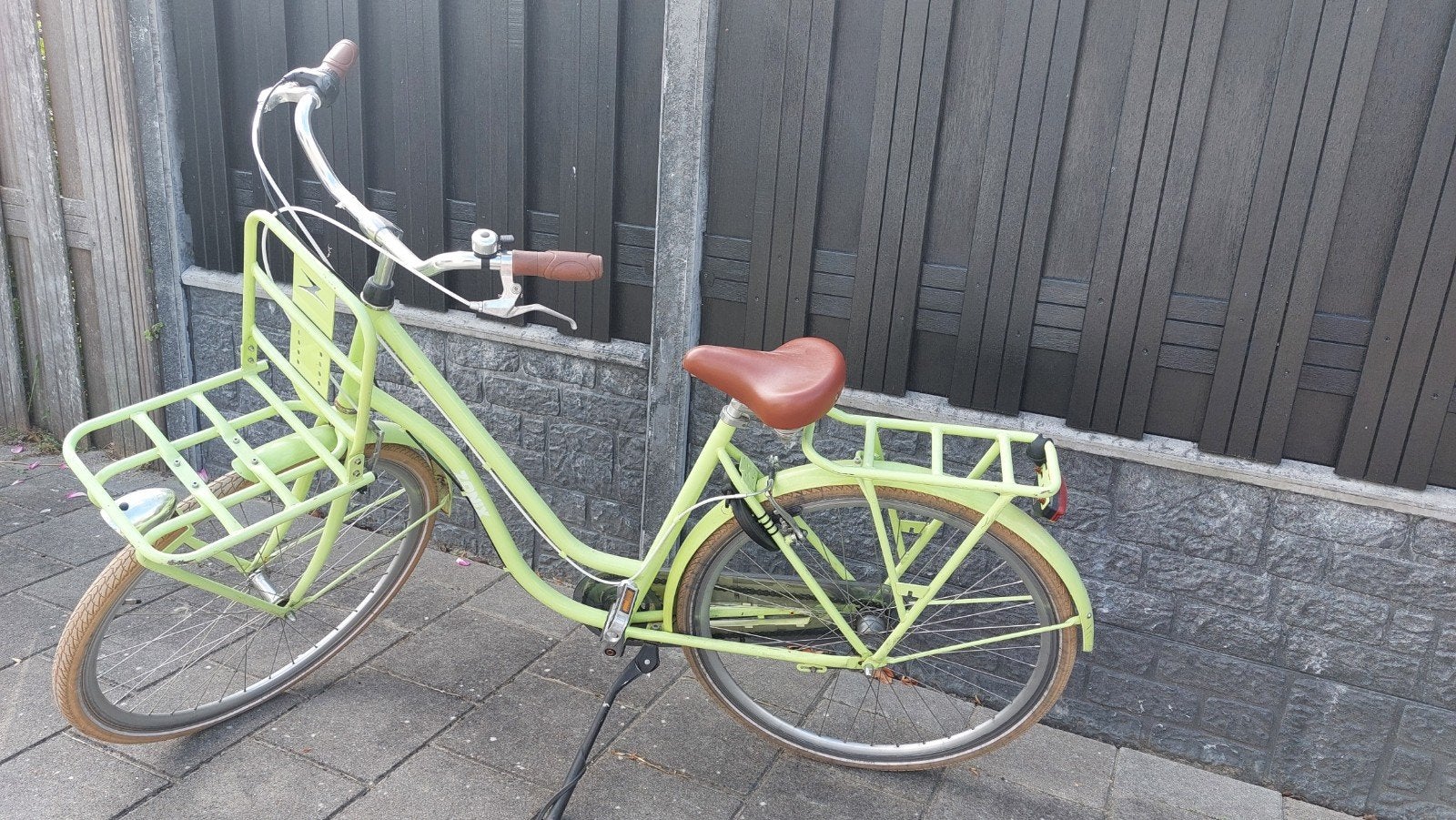 dames fiets, Ophalen, Gebruikt