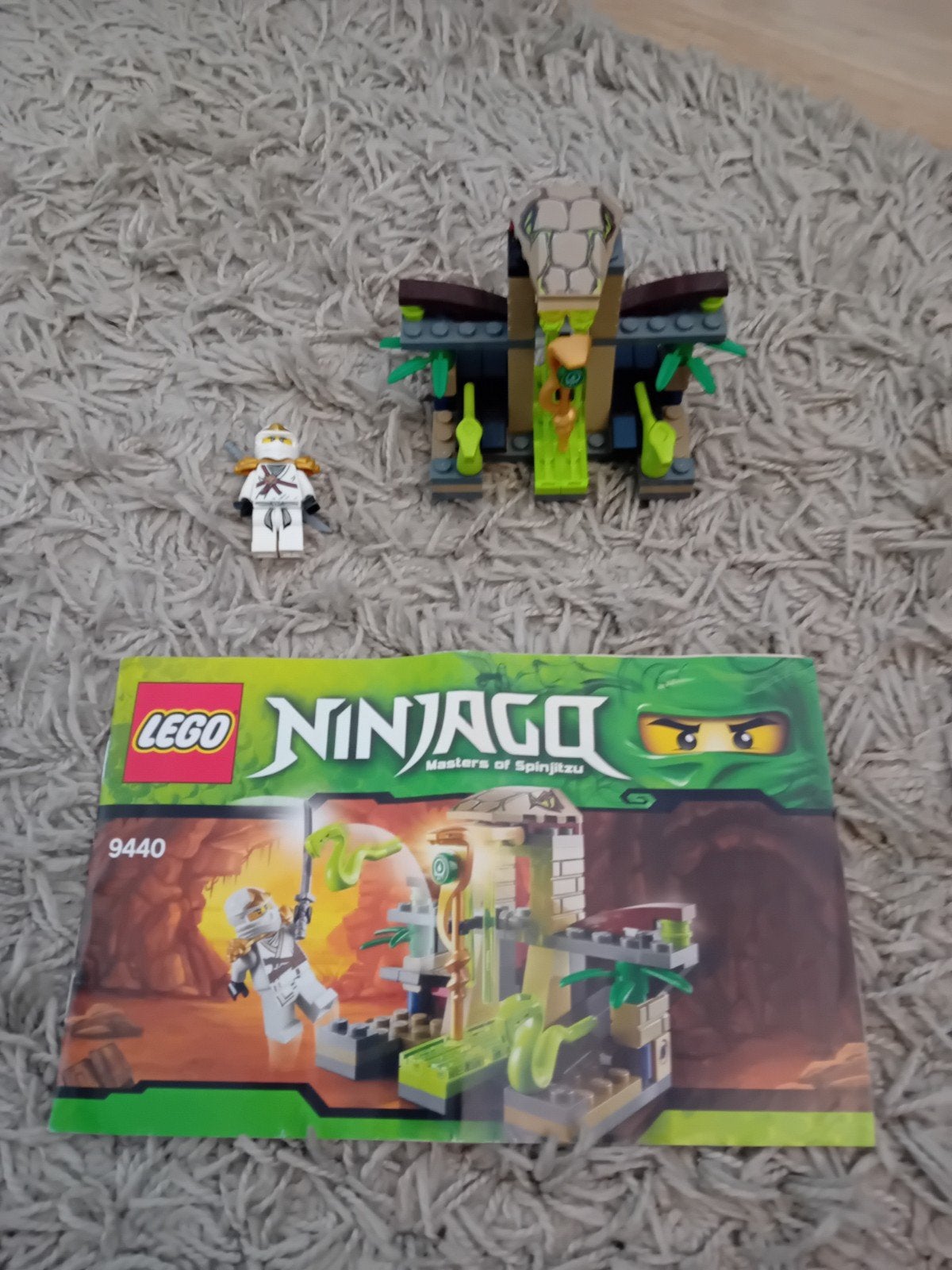 Lego Ninjago 9440 Venomari Shrine met minifiguur, Gebruikt, Lego, Ophalen of Verzenden, Inclusief instructies