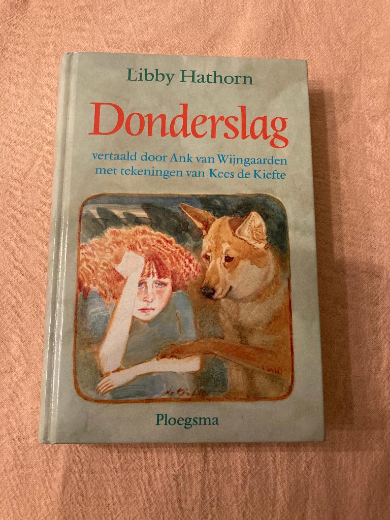 Donderslag - libby hathorn - ploegsma hardcover boek 1992!, Ophalen of Verzenden, Zo goed als nieuw, Libby hathorn, Fictie algemeen