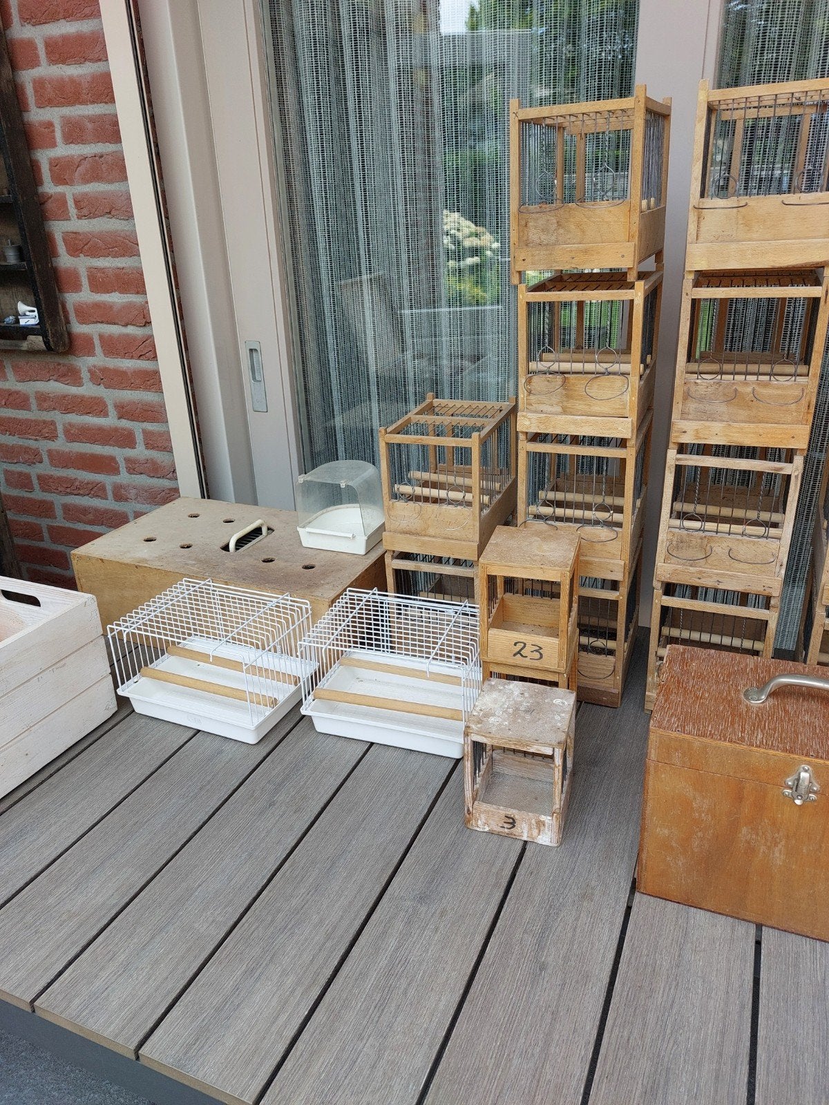 DIVERSEN VOGEL SPULLEN., Ophalen of Verzenden, Kooi-accessoires