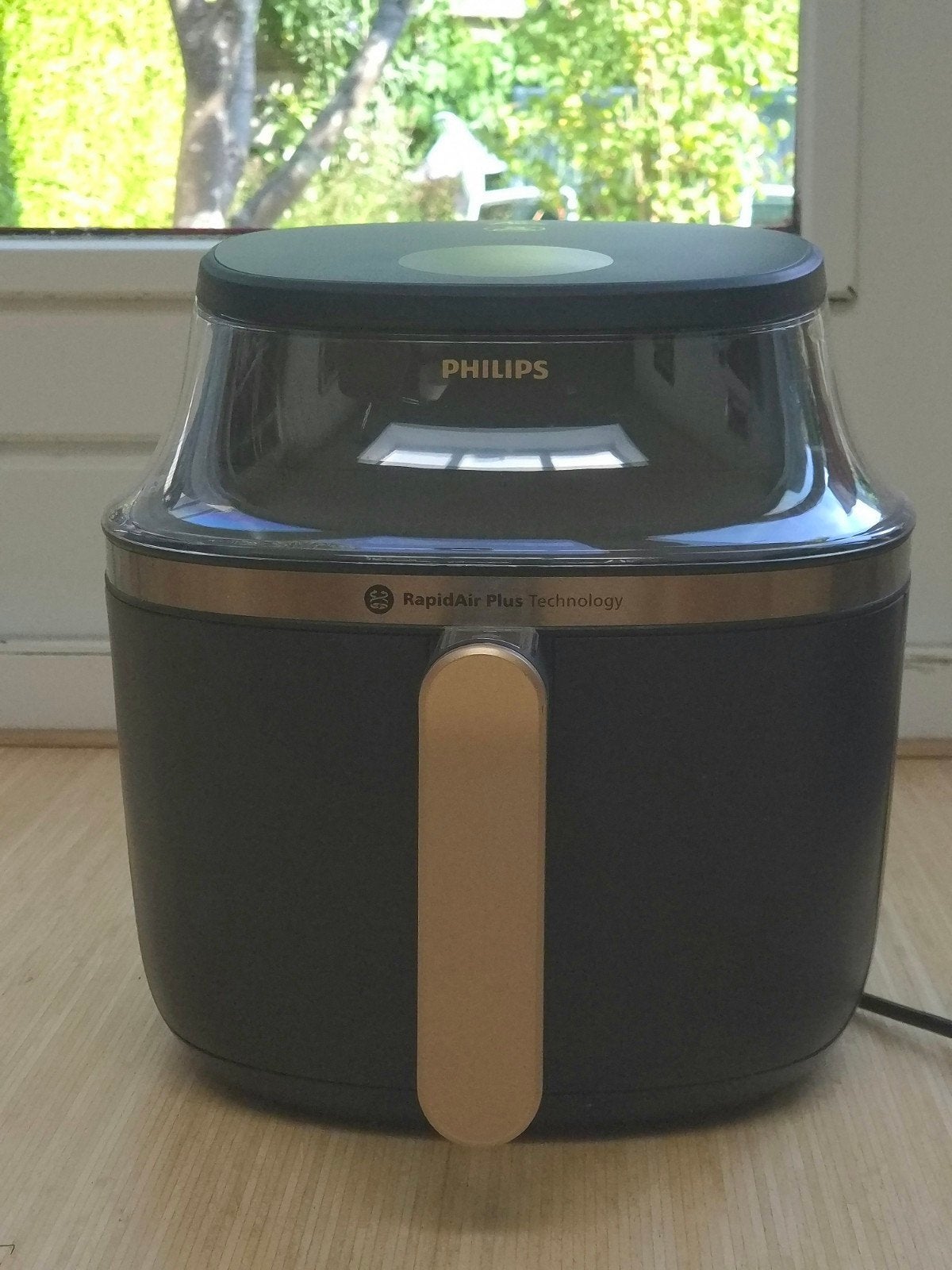 Philips Airfryer met RapidAir Plus Technology, Ophalen, Zo goed als nieuw, Airfryer, 1000 t/m 1499 gram