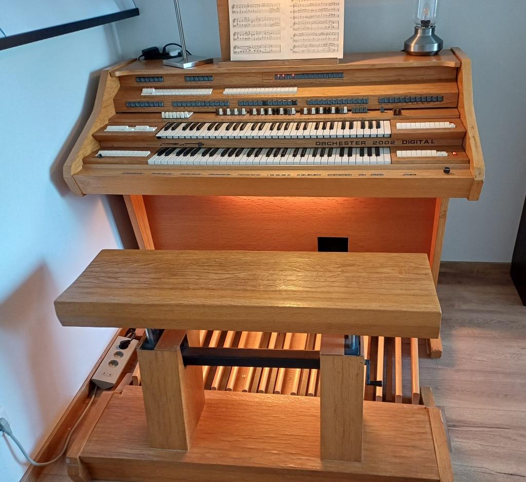 Orgel, Ophalen, Gebruikt, 2 klavieren, Orgel