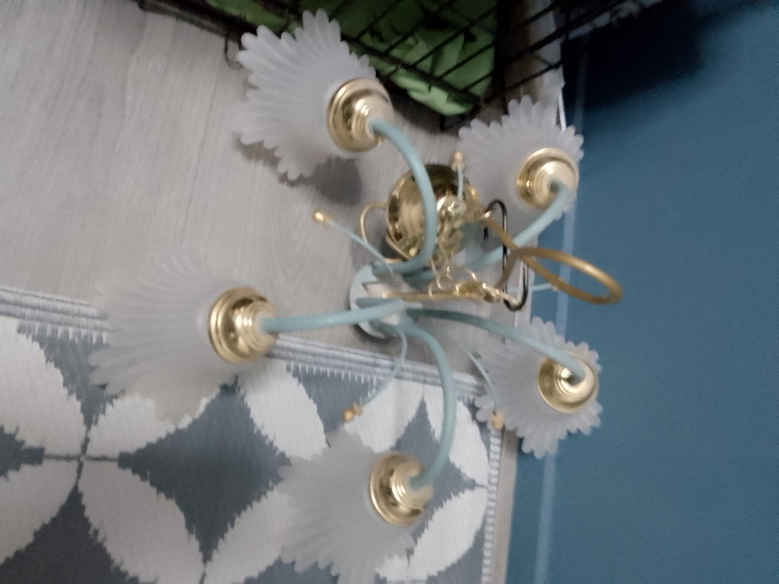 mooie plafonlamp, Huis en Inrichting, Ophalen of Verzenden, Zo goed als nieuw, Hanglamp