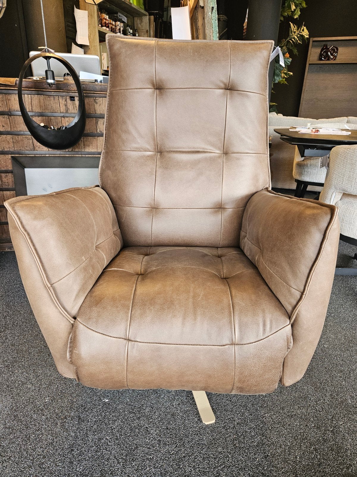 Relax fauteuil justin chill-line, Verzenden, 75 tot 100 cm, Stof, 50 tot 75 cm