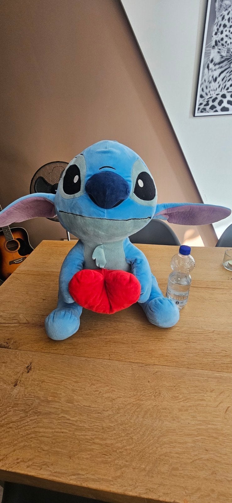 Grote Disney Stitch knuffel met hart, Ophalen, Disney, Disney, Overige typen