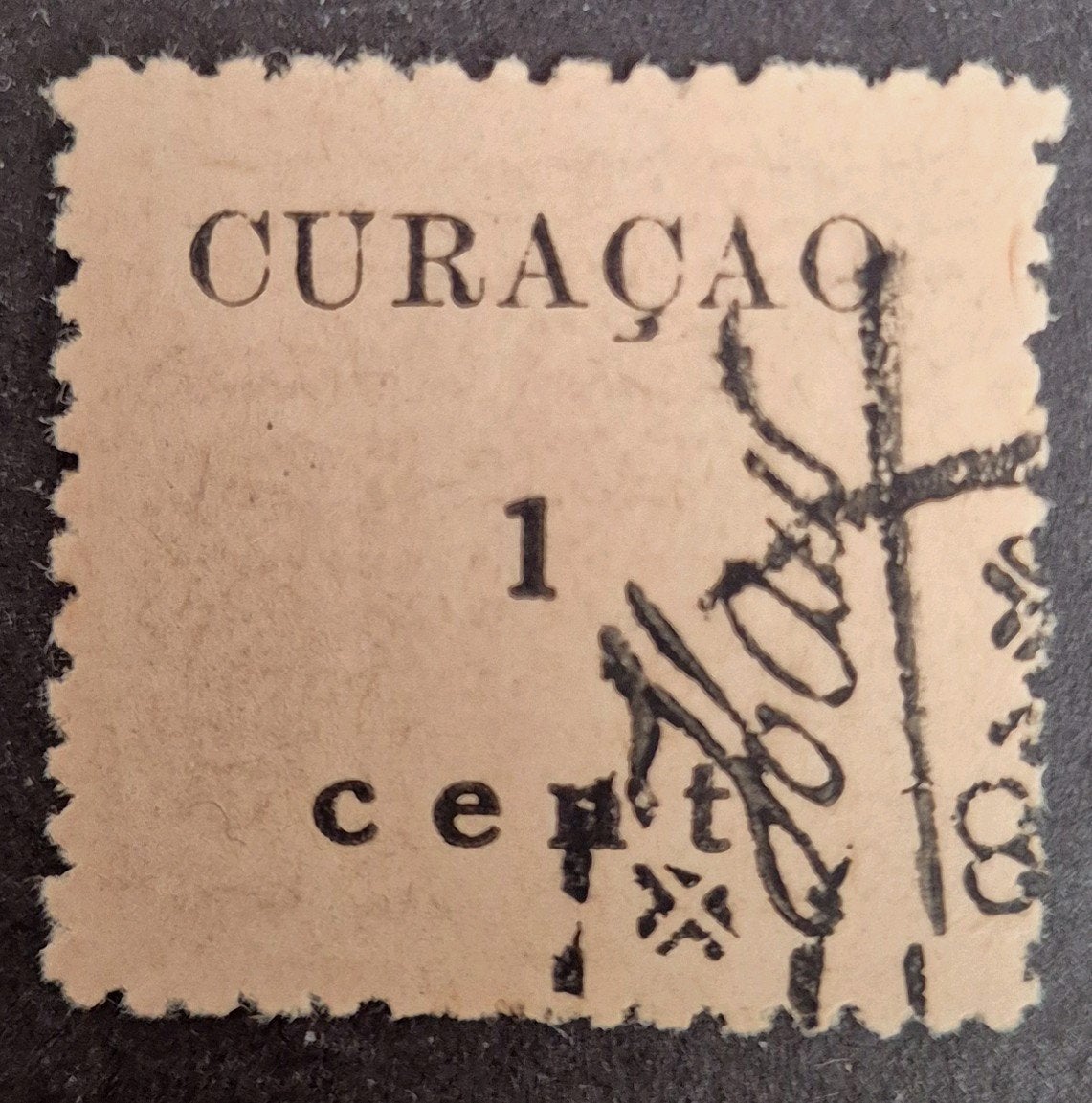 NVPH 73 Hulpuitgifte. Curaçao, Ophalen of Verzenden, Gestempeld
