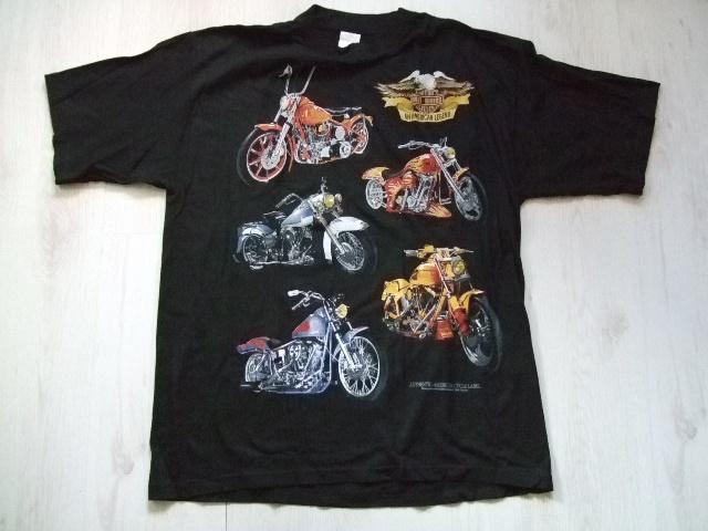 nieuw zwart t-shirt met motoropdruk mt M, Kleding | Heren, T-shirts, Verzenden, Nieuw, Maat 48/50 (M), Zwart