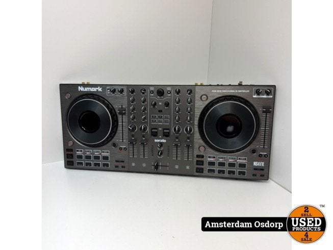 Numark Serato NS4FX Dj 4-kanaals Controller | Nette staat, Numark, Zo goed als nieuw, Support@numark.com, Numark Industries
200 Scenic View Drive
Cumberland, RI 02864-1813
USA