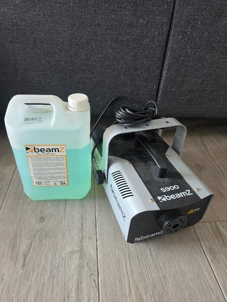 BeamZ S900 Smoke Machine rookmachine, Ophalen of Verzenden, Zo goed als nieuw, Rookmachine