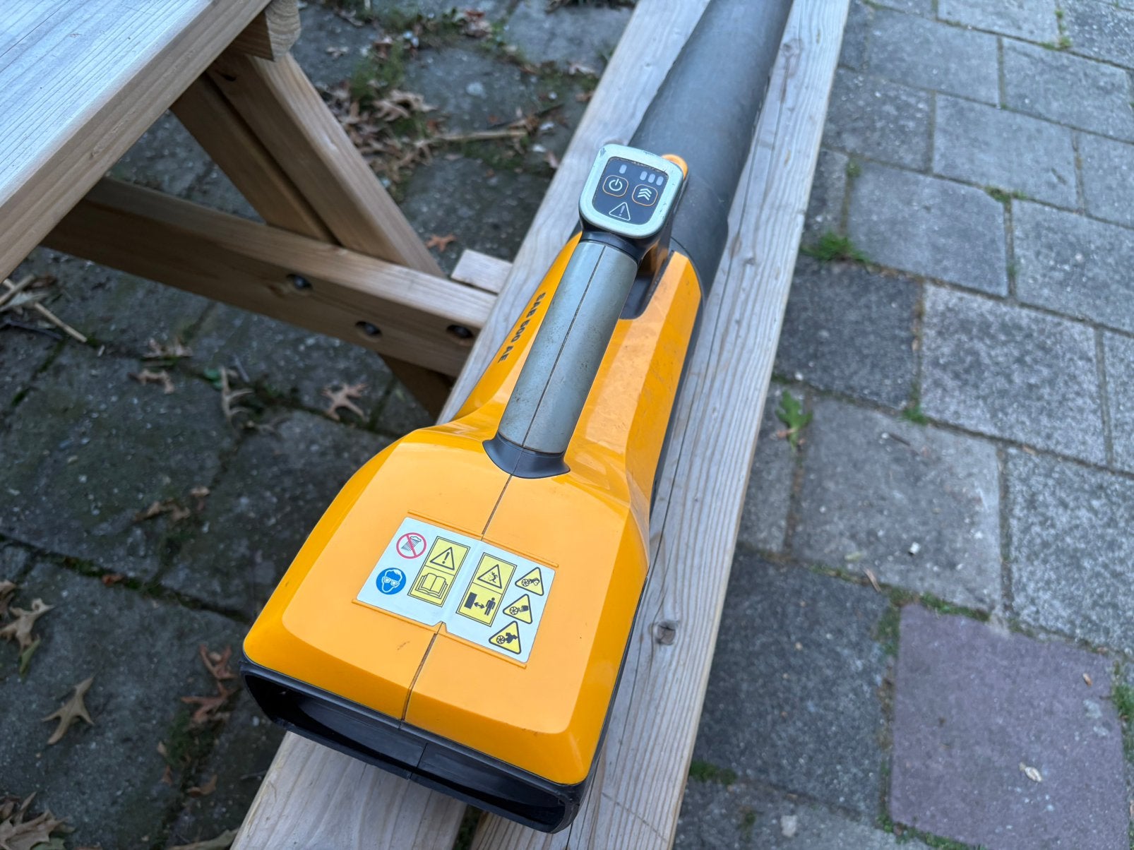 Stiga bladblazers, Ophalen, Zo goed als nieuw, Accu, Handgedragen